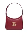 Dolce & Gabbana 3.5 Shoulder Bag In Leather With Dg Logo Color Tape In Red