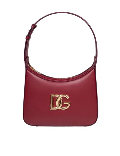 DOLCE & GABBANA DOLCE & GABBANA LEATHER SHOULDER BAG