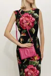 Dolce & Gabbana Dg Leather Flap Crossbody Bag In Pink