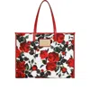 Dolce & Gabbana Large Floral Print Shopping Tote