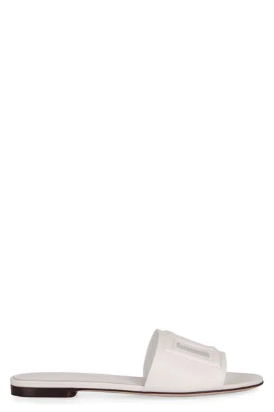 Dolce & Gabbana Leather Slides