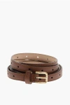 Dolce & Gabbana Leather Slim Blet 15mm