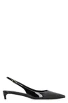 Dolce & Gabbana Slingback Pumps With Kitten Heel And Pointed Toe In Black