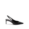 Dolce & Gabbana Leather Slingback Pumps Women In Black
