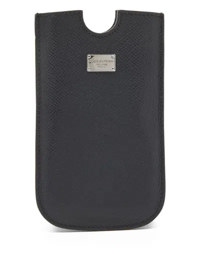 Pre-owned Dolce & Gabbana Leather Smartphone Case
