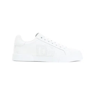 DOLCE & GABBANA DOLCE & GABBANA LEATHER SNEAKERS