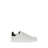 Dolce & Gabbana White Low Top Sneakers With Logo Lettering On The Tongue And Logo Detail On The Heel In Leather Woma