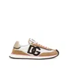 Dolce & Gabbana White Calf Leather Sneakers. Brown Calf Leather Sneakers
