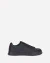 Dolce & Gabbana Portofino Light Black Sneakers With Logo Patch On The Tongue And Tonal Logo Lettering On The Heel In In Black
