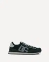 Dolce & Gabbana Dg Cushion Leather Blend Sneaker In Red
