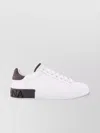 Dolce & Gabbana Sneakers From The Portofino Line In Calfskin In White