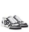 Dolce & Gabbana Leather Sneakers In White
