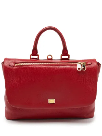 Pre-owned Dolce & Gabbana Leather Tote Bag