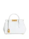 Dolce & Gabbana Leather Tote Bag In White