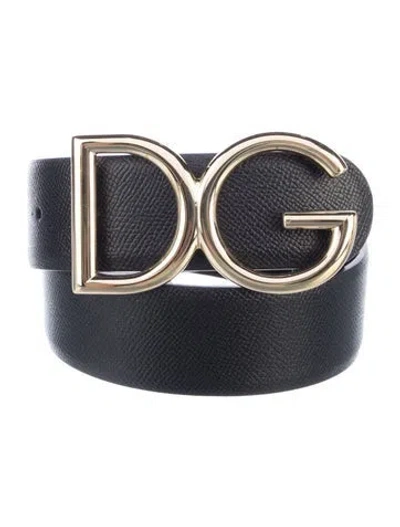 Pre-owned Dolce & Gabbana Leather Waist Belt In Multi