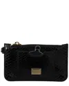 Dolce & Gabbana Leather Wallet In Black