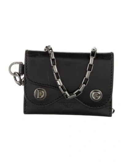 Pre-owned Dolce & Gabbana Leather Wallet In Black