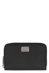 Dolce & Gabbana Men's Zip-around Wallet In Black
