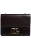 Dolce & Gabbana Leather Wallet In Brown