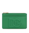 Dolce & Gabbana Logo-embossed Zip Purse