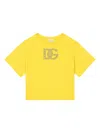 Dolce & Gabbana Lemon Cotton T-shirt In Yellow