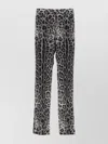 Dolce & Gabbana Lounge-hose Aus Seide Mit Animal-print