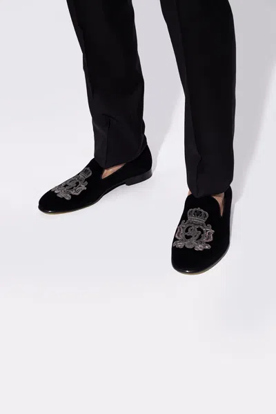 Dolce & Gabbana ‘leonardo' Loafers In Black