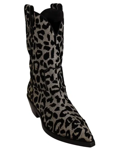 Dolce & Gabbana Leopard Cowboy Boot