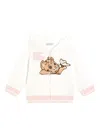 Dolce & Gabbana Leopard-motif Hoodie In White