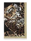 Dolce & Gabbana Leopard-print Beach Towel In Animal Print