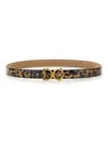 Dolce & Gabbana Leopard Print Belt