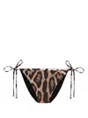 Dolce & Gabbana Leopard Print Bikini Bottom