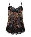 Dolce & Gabbana Leopard Print Camisole In Multi