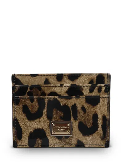 Dolce & Gabbana Leopard-print Card Holder