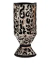 Dolce & Gabbana Leopard-print Ceramic Vase In Brown