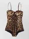 Dolce & Gabbana Women Animalier One-piece Swimsuit