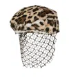 DOLCE & GABBANA LEOPARD PRINT HAT