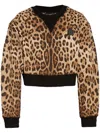 Dolce & Gabbana Leopard-print Jumper In Neutrals