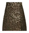 Dolce & Gabbana Leopard Print Mini Skirt