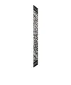 Dolce & Gabbana Leopard-print Scarf In Black