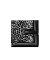 Dolce & Gabbana Leopard-print Scarf In Black