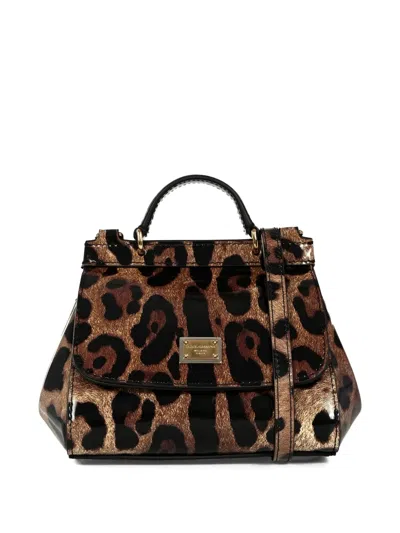 Dolce & Gabbana Kids' Leopard-print Shoulder Bag