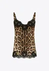 Dolce & Gabbana Top In Brown