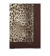 Dolce & Gabbana Leopard Print Stole