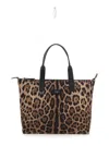 Dolce & Gabbana Leopard-print Tote Bag In Leopard Print