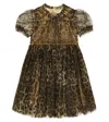 Dolce & Gabbana Leopard-print Tulle Dress In Leo