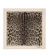 Dolce & Gabbana Leopard-print Twill Scarf