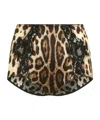 Dolce & Gabbana Leopard-print High-waist Briefs In Leo New
