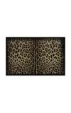 Dolce & Gabbana - Leopard Rectangular Tray - Animal In Animal Print