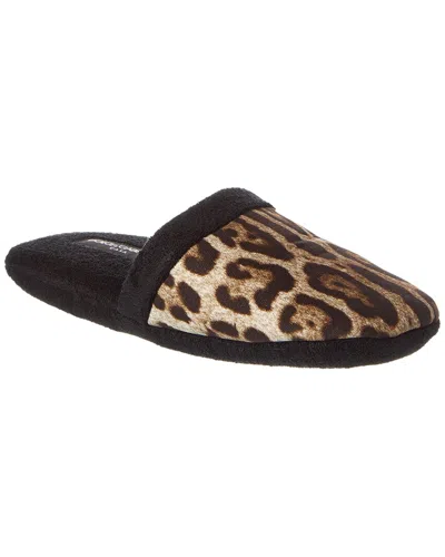 Dolce & Gabbana 'leopardo' Terry Slippers Women In Black